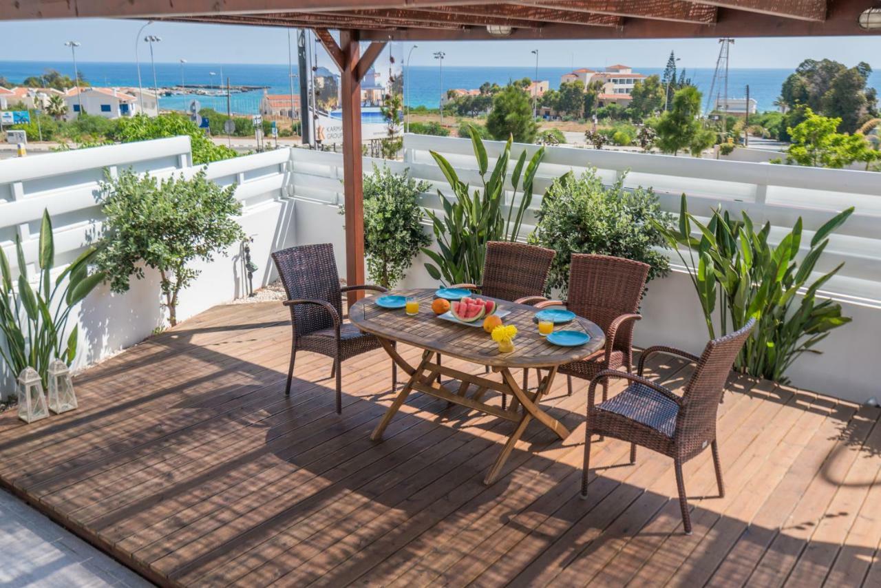 פרוטאראס Narcissos Bay View Villa מראה חיצוני תמונה
